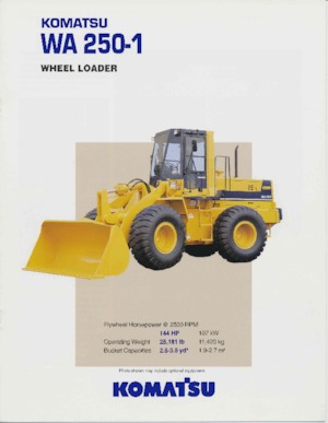 Ładowarki kołowe Komatsu WA250-1