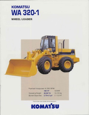 Ładowarki kołowe Komatsu WA320-1