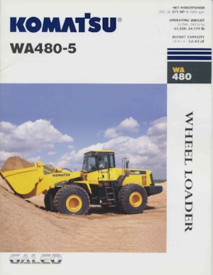 Ładowarki kołowe Komatsu WA470-7