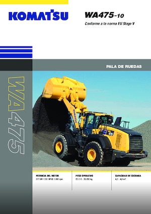 Ładowarki kołowe Komatsu WA475-10E0