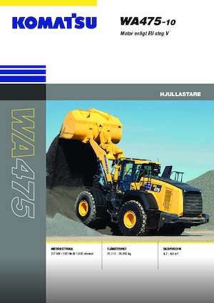 Ładowarki kołowe Komatsu WA475-10E0