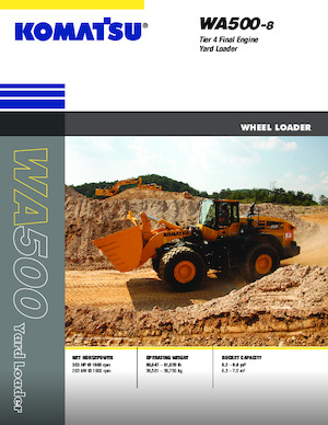 Ładowarki kołowe Komatsu WA500-8 YL