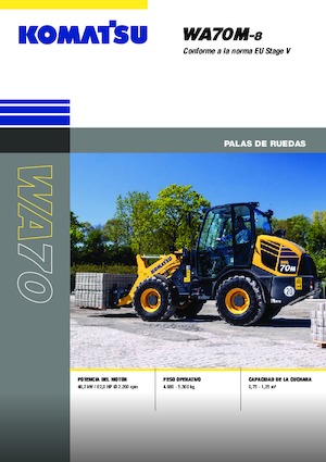 Ładowarki kołowe Komatsu WA70M-8E0