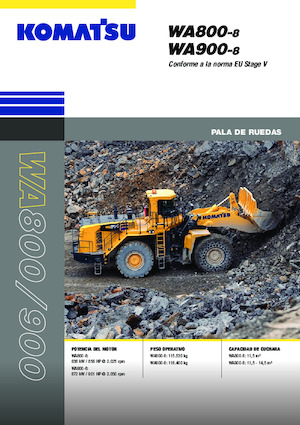 Ładowarki kołowe Komatsu WA900-8E0