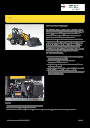 Ładowarki kołowe Wacker Neuson WL60