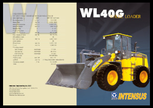 Ładowarki kołowe Intensus WL40G