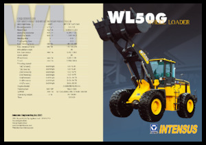 Ładowarki kołowe Intensus WL50G