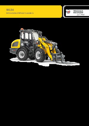 Ładowarki kołowe Wacker Neuson WL54
