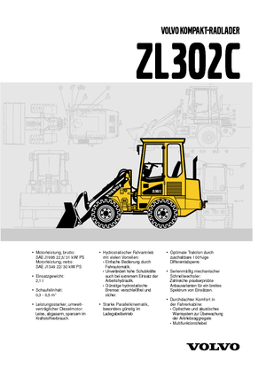 Ładowarki kołowe Volvo ZL 302 C Pro