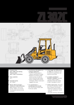 Ładowarki kołowe Volvo ZL 302