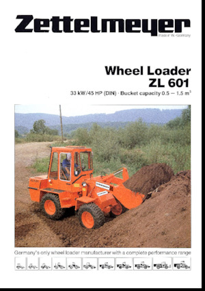 Ładowarki kołowe Zettelmeyer ZL 601