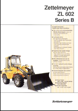 Ładowarki kołowe Zettelmeyer ZL 602 B