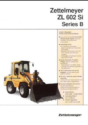 Ładowarki kołowe Zettelmeyer ZL 602 Si B