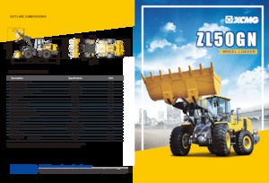 Ładowarki kołowe XCMG ZL50GN