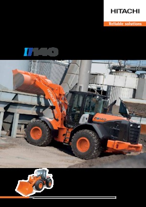 Ładowarki kołowe Hitachi ZW140-5B