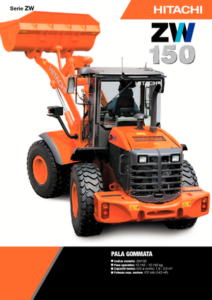 Ładowarki kołowe Hitachi ZW 150