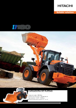 Ładowarki kołowe Hitachi ZW 180-5