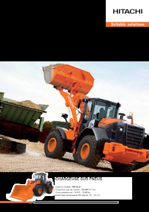 Ładowarki kołowe Hitachi ZW 180-5