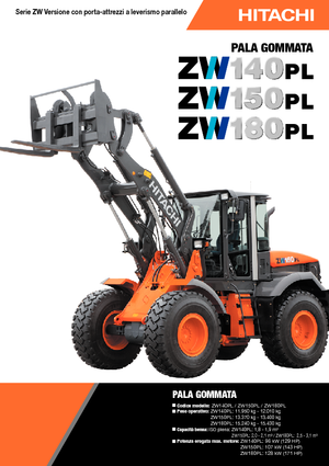 Ładowarki kołowe Hitachi ZW 180 PL
