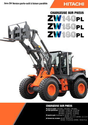 Ładowarki kołowe Hitachi ZW 180 PL