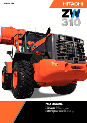 Ładowarki kołowe Hitachi ZW 310