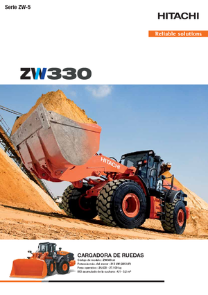 Ładowarki kołowe Hitachi ZW 330-5
