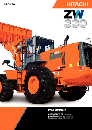 Ładowarki kołowe Hitachi ZW 330