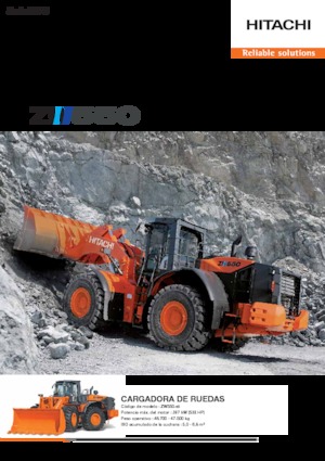 Ładowarki kołowe Hitachi ZW 550-5