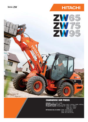 Ładowarki kołowe Hitachi ZW 75