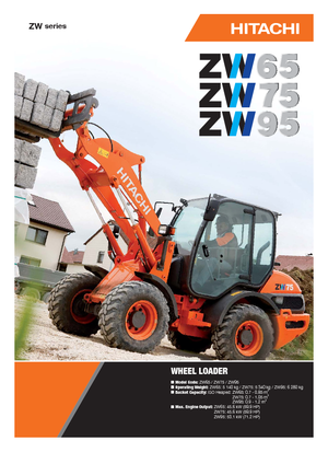 Ładowarki kołowe Hitachi ZW 75