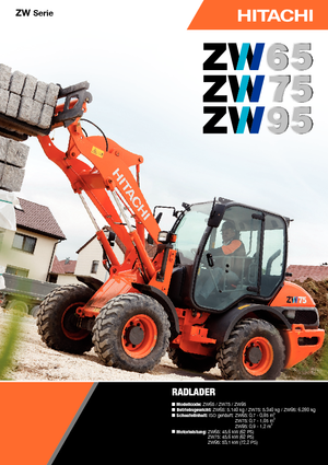 Ładowarki kołowe Hitachi ZW 75