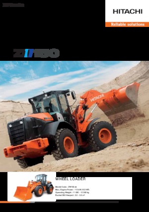 Ładowarki kołowe Hitachi ZW150-5B