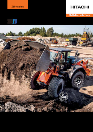 Ładowarki kołowe Hitachi ZW220-7