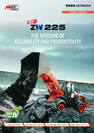 Ładowarki kołowe Hitachi ZW225