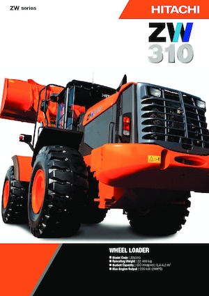 Ładowarki kołowe Hitachi ZW310