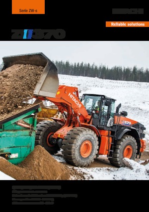 Ładowarki kołowe Hitachi ZW370-6
