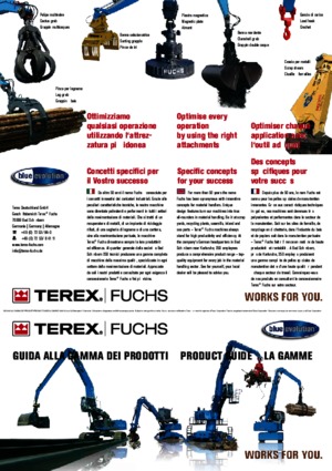 Koparki do prac przeładunkowych Terex-Fuchs MHL 380 D