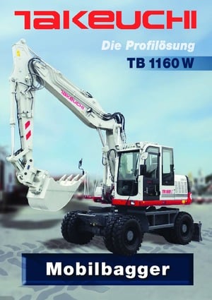 Koparki kołowe Takeuchi TB 1160 W