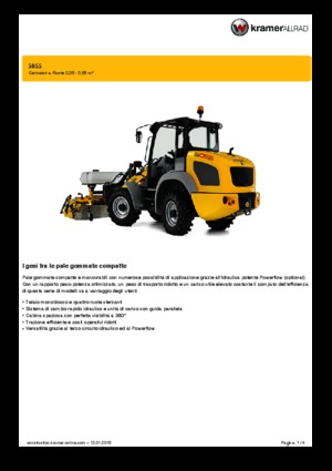 Ładowarki kołowe Kramer 5055