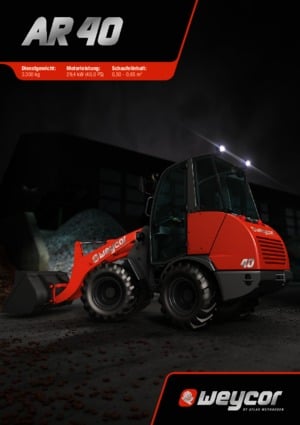 Ładowarki kołowe weycor AR 40