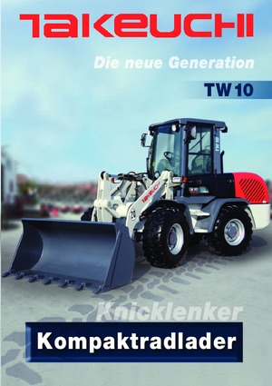 Ładowarki kołowe Takeuchi TW 10