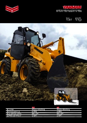 Ładowarki kołowe Yanmar V8 