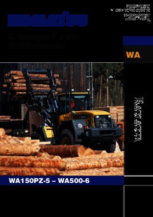 Ładowarki kołowe Komatsu WA150PZ-6