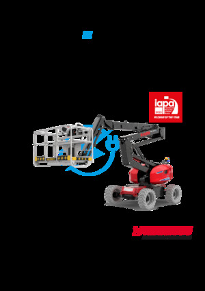 Kołowe przegubowe podnośniki koszowe Manitou 160 ATJ+ E