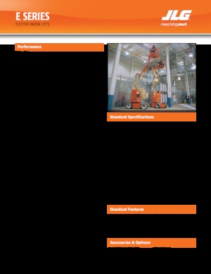 Kołowe przegubowe podnośniki koszowe JLG E400AN