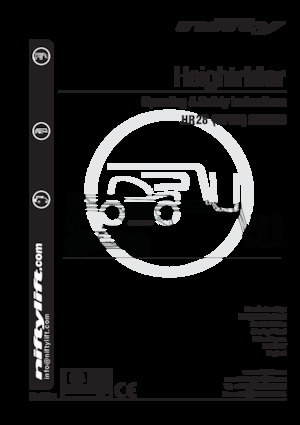 Kołowe przegubowe podnośniki koszowe Niftylift HR28