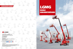 Kołowe przegubowe podnośniki koszowe LGMG  A13JE-LI