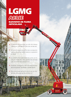 Kołowe przegubowe podnośniki koszowe LGMG  A13JE-LI