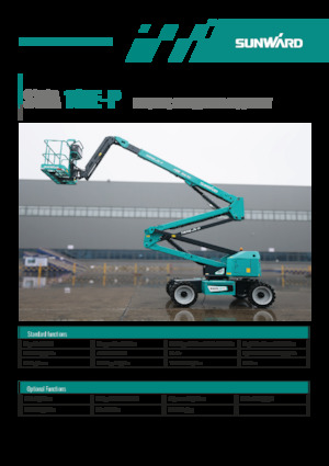 Kołowe przegubowe podnośniki koszowe Sunward SWA18JE-P