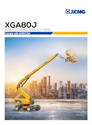 Kołowe przegubowe podnośniki koszowe XCMG XGA80J